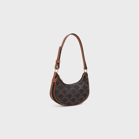 MINI AVA IN TRIOMPHE CANVAS AND CALFSKIN TAN - Image 2